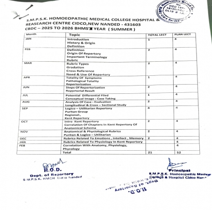 ADVANCE TEACHING PLAN 2025-26